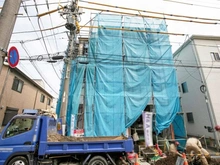 【東京都/大田区仲六郷】仲六郷1期新築戸建て 建築中の外観