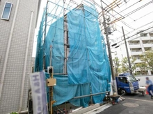 【東京都/大田区仲六郷】仲六郷1期新築戸建て 建築中の外観