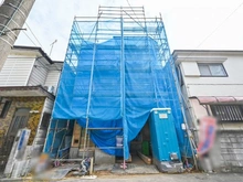 【東京都/板橋区赤塚新町】赤塚新町3期新築戸建て 建築中の外観