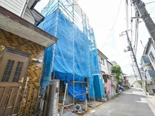 【東京都/板橋区赤塚新町】赤塚新町3期新築戸建て 建築中の外観