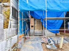 【東京都/板橋区赤塚新町】赤塚新町3期新築戸建て 建築中の外観