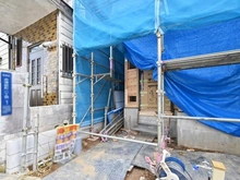 【東京都/板橋区赤塚新町】赤塚新町3期新築戸建て 建築中の外観