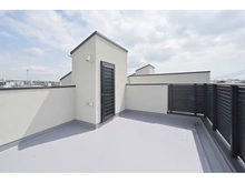 【東京都/墨田区墨田】墨田区墨田5丁目 借地権付新築戸建A号棟 ルーフバルコニー
