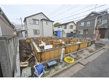 【東京都/練馬区石神井台】練馬区石神井台8丁目 新築戸建 建築中の外観