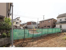 【東京都/江戸川区東小岩】江戸川区東小岩1丁目 新築戸建 A号棟 建築中の外観
