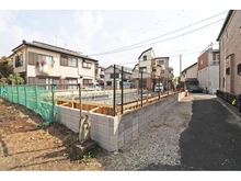 【東京都/江戸川区東小岩】江戸川区東小岩1丁目 新築戸建 B号棟 建築中の外観