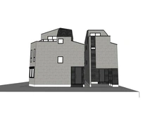 【東京都/中野区中野】中野区中野六丁目　新築戸建　A棟　全3棟現場 完成予想図
