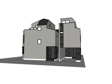 【東京都/中野区中野】中野区中野六丁目　新築戸建　B棟　全3棟現場 完成予想図