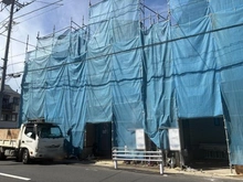 【東京都/杉並区井草】東京都杉並区井草2丁目　3号棟 建築中の外観