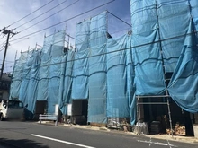 【東京都/杉並区井草】東京都杉並区井草2丁目　4号棟 建築中の外観