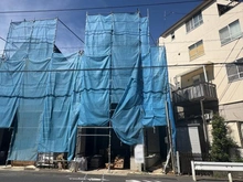 【東京都/杉並区井草】東京都杉並区井草2丁目　5号棟 建築中の外観