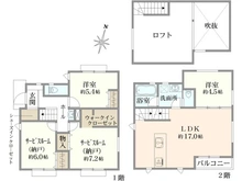 【東京都/杉並区下井草】杉並区下井草第3期 間取り図