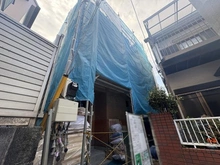 【東京都/中野区新井】中野区新井1丁目新築戸建 建築中の外観
