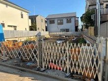 【東京都/杉並区阿佐谷北】杉並区阿佐谷北6丁目　新築戸建(3号棟) 現地（建築前）：全3区画