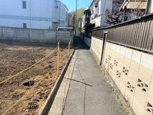 【東京都/中野区上高田】 中野区上高田一丁目　新築戸建　B棟  北側通路