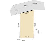 【東京都/中野区中央】中央2丁目新築戸建て 区画図