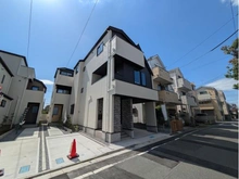【東京都/江戸川区中央】江戸川区中央2丁目新築戸建 2号棟 外観：全3区画
