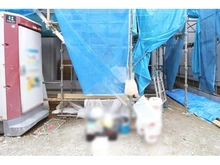 【東京都/江戸川区江戸川】江戸川1丁目　新築分譲住宅　3号棟 建築中の外観