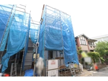 【東京都/江戸川区江戸川】江戸川1丁目　新築分譲住宅　4号棟 建築中の外観