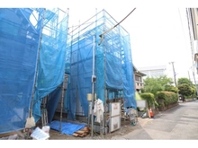 【東京都/江戸川区江戸川】江戸川1丁目　新築分譲住宅　4号棟 建築中の外観