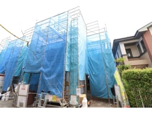 【東京都/江戸川区江戸川】江戸川1丁目　新築分譲住宅　4号棟 建築中の外観