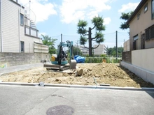 【大阪府/箕面市新稲】箕面市新稲四丁目　新築戸建 現地（建築前）