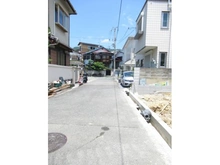 【大阪府/箕面市新稲】箕面市新稲四丁目　新築戸建 前面道路