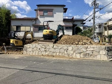【大阪府/箕面市新稲】箕面市新稲六丁目　新築戸建 現地（建築前）
