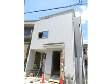 【大阪府/豊中市桜の町】豊中市桜の町二丁目　新築戸建 建築中の外観