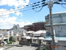 【大阪府/豊中市桜の町】豊中市桜の町二丁目　新築戸建 眺望：※3階南側バルコニーから（南側方向）