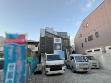 【大阪府/豊中市螢池東町】豊中市蛍池東町3丁目　新築戸建 建築中の外観