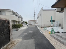 【大阪府/豊中市北緑丘】豊中市北緑丘1丁目　新築戸建 前面道路