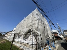 【大阪府/豊中市中桜塚】豊中市中桜塚一丁目　新築戸建 建築中の外観