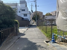【大阪府/豊中市中桜塚】豊中市中桜塚一丁目　新築戸建 前面道路
