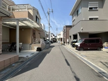 【大阪府/豊中市豊南町西】豊中市豊南町西四丁目　中古戸建 前面道路