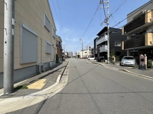 【大阪府/豊中市豊南町西】豊中市豊南町西四丁目　中古戸建 前面道路