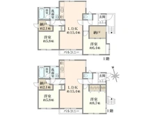 【東京都/練馬区南大泉】練馬区南大泉1丁目中古戸建 間取り図