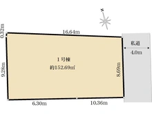 【東京都/練馬区東大泉】練馬区東大泉7丁目新築戸建 区画図
