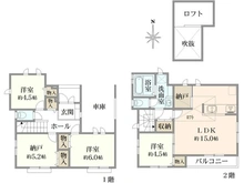 【東京都/練馬区西大泉】練馬区西大泉3丁目新築戸建 間取り図