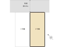 【東京都/練馬区土支田】練馬区土支田3丁目新築戸建2号棟（ZEH水準） 区画図