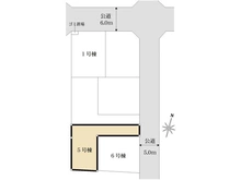 【東京都/練馬区石神井台】練馬区石神井台3丁目新築戸建・5号棟 区画図