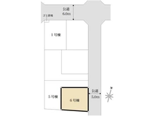【東京都/練馬区石神井台】練馬区石神井台3丁目新築戸建・6号棟 区画図