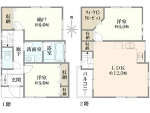 【東京都/練馬区西大泉】練馬区西大泉3丁目中古戸建 間取り図