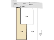 【東京都/練馬区大泉町】練馬区大泉町5丁目新築戸建・1号棟 区画図