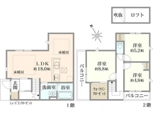 【東京都/練馬区南大泉】練馬区南大泉2丁目新築戸建 間取り図