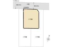 【東京都/練馬区大泉町】練馬区大泉町5丁目新築戸建・2号棟 区画図
