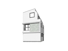 【東京都/武蔵野市吉祥寺南町】武蔵野市吉祥寺南町3丁目新築戸建・1号棟 完成予想図：全2棟
図面を基に描き起したもので、実際とは多少異なる場合があります。