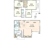 【東京都/西東京市保谷町】西東京市保谷町5丁目新築戸建　 間取り図