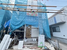 【東京都/練馬区大泉学園町】練馬大泉学園町5丁目1号棟 建築中の外観：全2棟