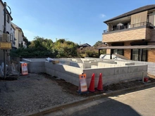 【東京都/練馬区三原台】練馬区三原台3丁目　新築戸建て 建築中の外観